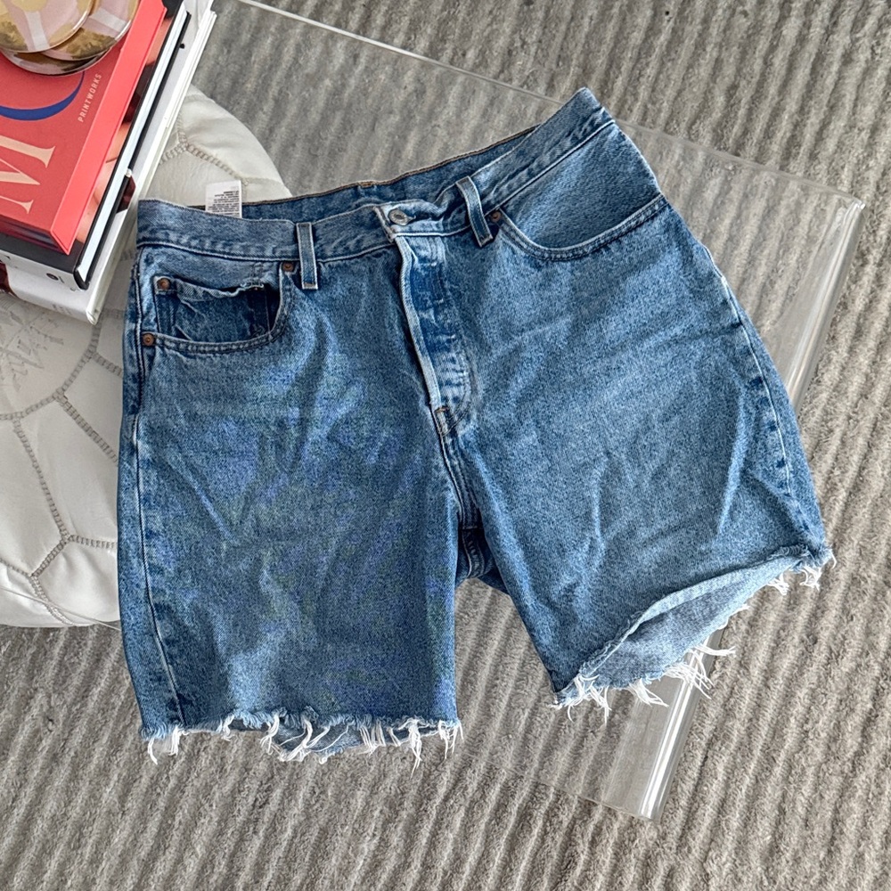 Levi’s 501 Classic Blue Denim Women's Shorts